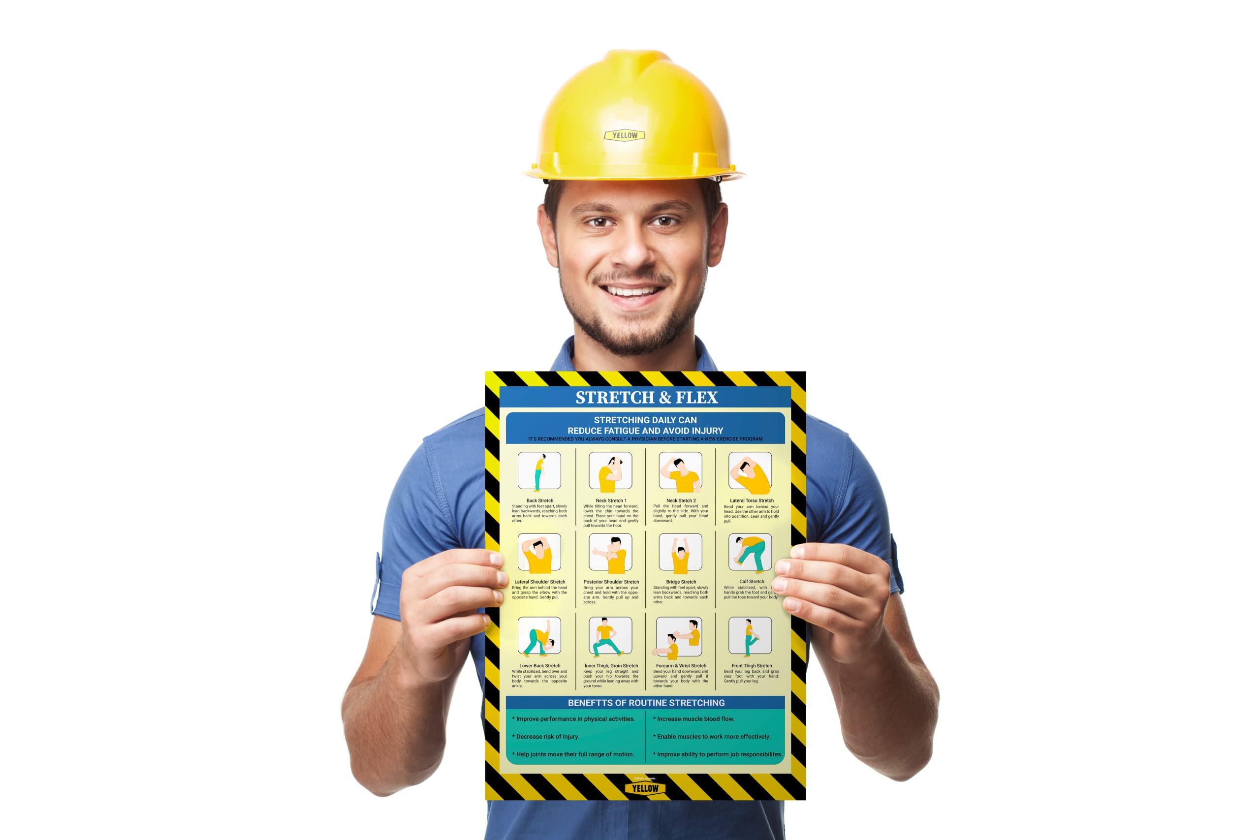 Amazon.com: Yellow Safety - Workplace Safety - Non-Lamintated